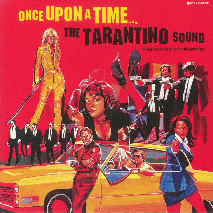 Once Upon A Time: The Tarantino Sound - Red Vinyl LP vinyl record cover