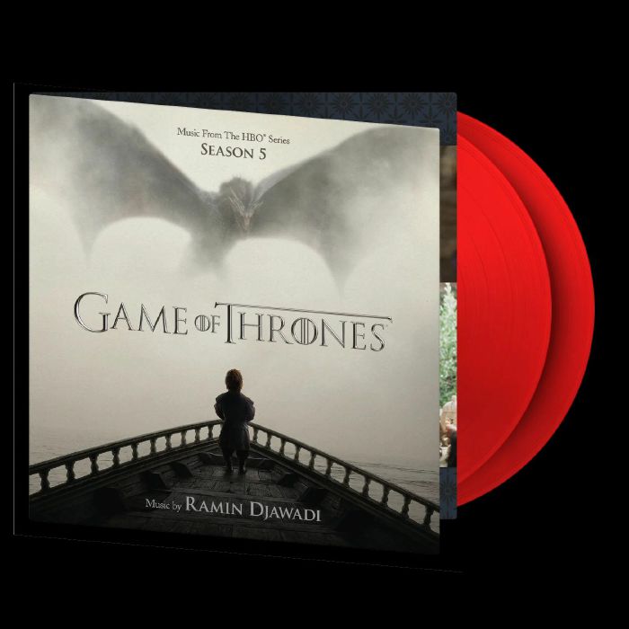 Game Of Thrones Season 5 - Numbered Red Vinyl 2xLP vinyl record cover