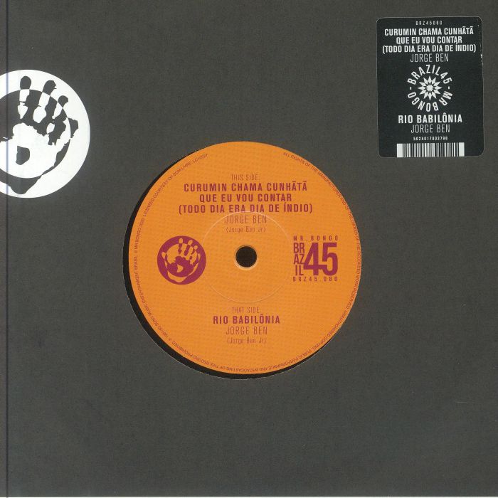 Curumin Chama Cunha Ta Que Eu Vou Contar (Todo Dia Era Dia De Indio) - Vinyl Single vinyl record cover