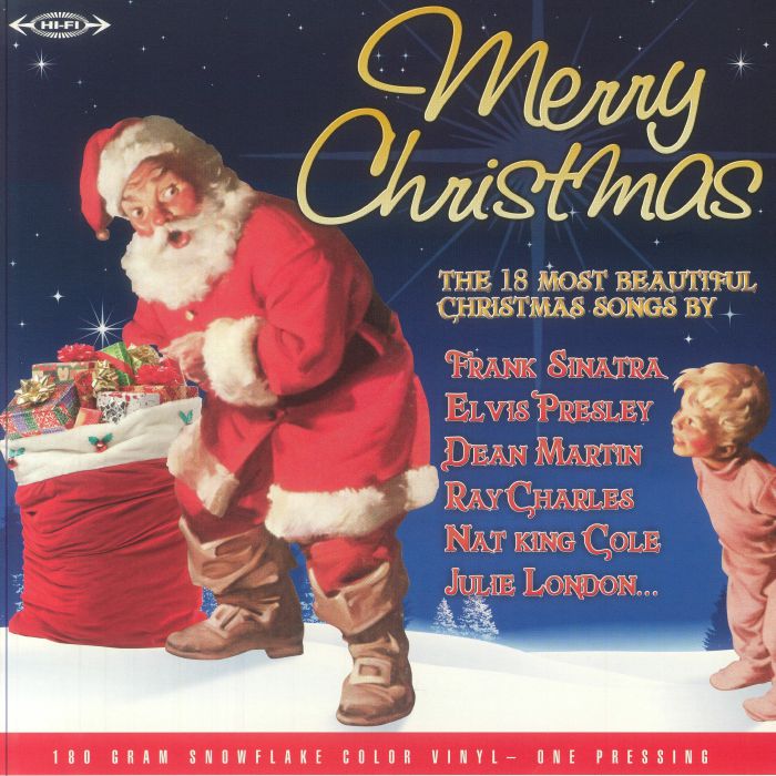 Merry Christmas - White Vinyl LP vinyl record cover