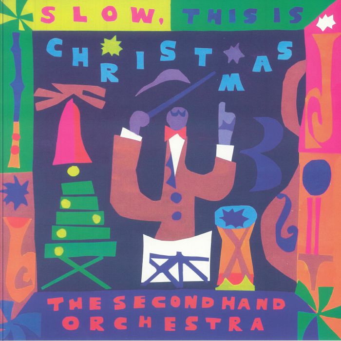 Slow This Is Christmas - Vinyl LP vinyl record cover
