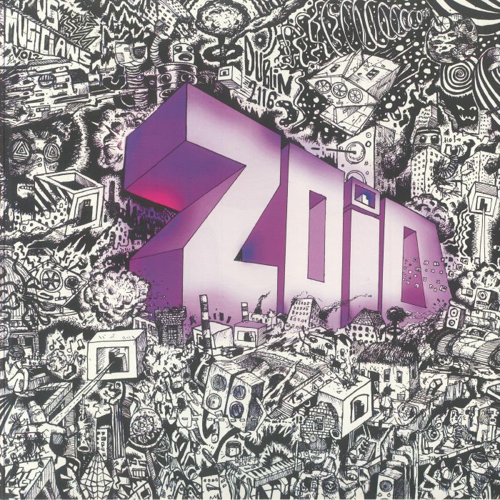ZOiD Vs Musicians Vol 2 - Limited Edition Purple Marbled Vinyl LP vinyl record cover