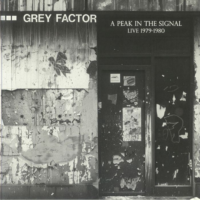 A Peak In The Signal: Live 1979-1980 - Vinyl LP vinyl record cover