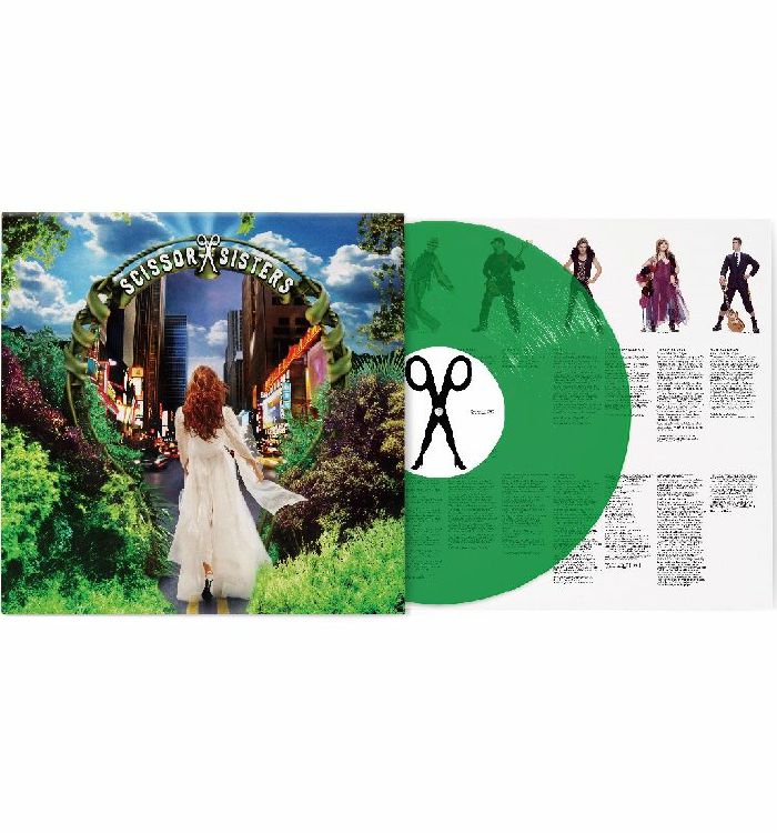 Scissor Sisters (20th Anniversary Edition) - Green Vinyl LP vinyl record cover