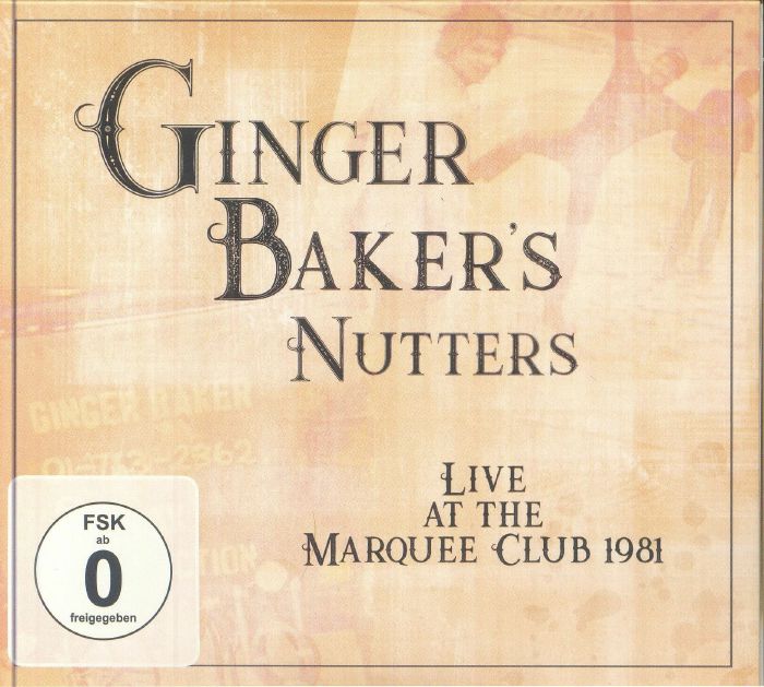 Live At The Marquee Club 1981 - CD + DVD CD cover