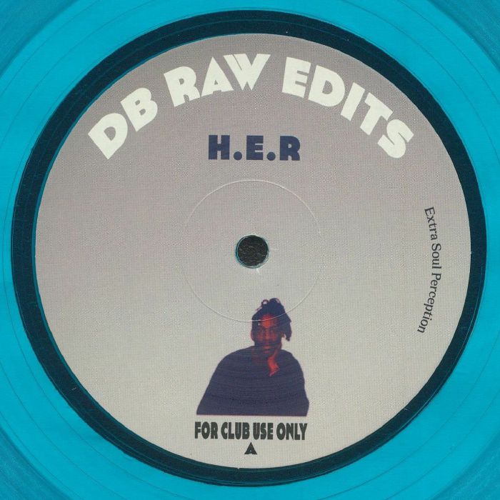 DB Raw Edits - Limited Edition Aquamarine Vinyl Single vinyl record cover