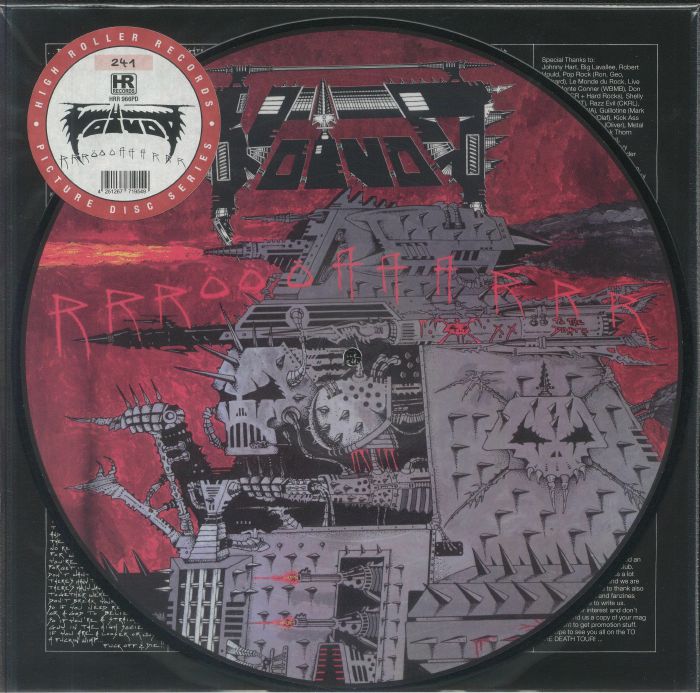 Rrröööaaarrr - Limited Edition Picture Disc LP vinyl record cover