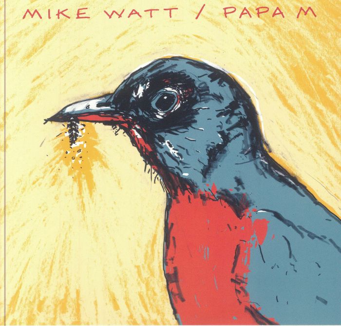 Mike Watt - Limited Edition Red Vinyl Single vinyl record cover