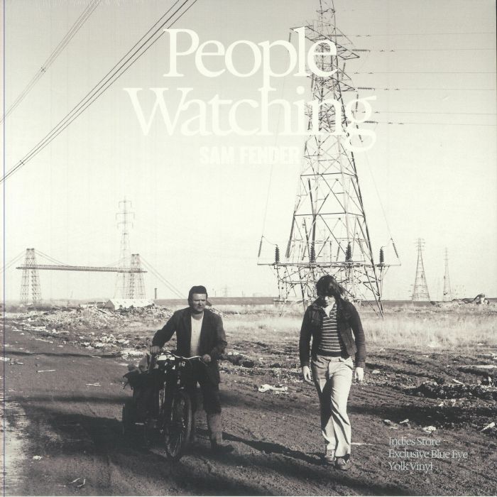 People Watching - Blue Eye Yolk Vinyl LP vinyl record cover