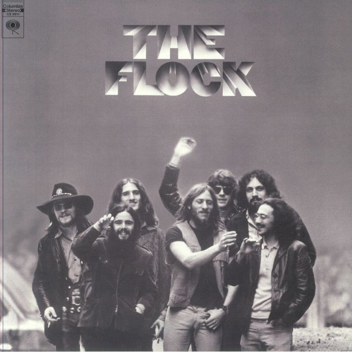 The Flock - Silver Vinyl LP vinyl record cover
