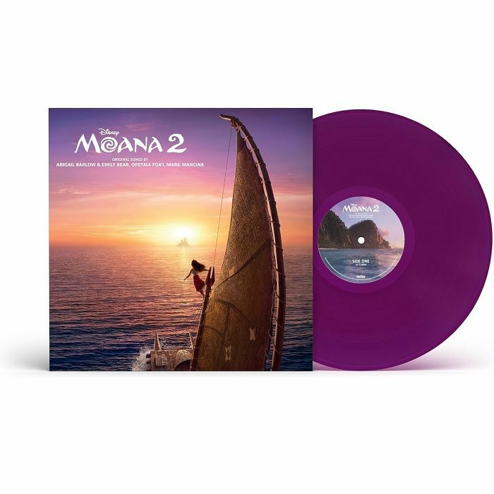 Moana 2 (Soundtrack) - Limited Edition Violet Vinyl LP vinyl record cover