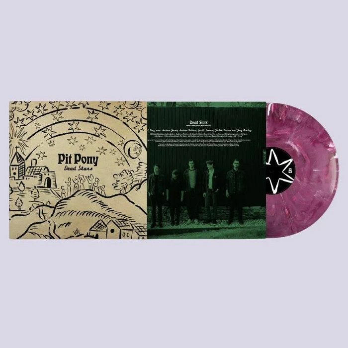 Dead Stars - Limited Edition Purple & White Swirl Vinyl LP vinyl record cover