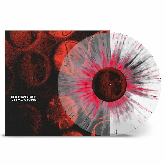 Vital Signs - Limited Edition Clear, Black & Red Splatter Vinyl LP vinyl record cover