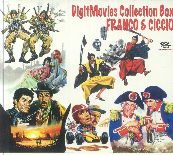Digitmovies Collection Box: Franco & Ciccio - Limited Edition 5CD Box Set CD cover