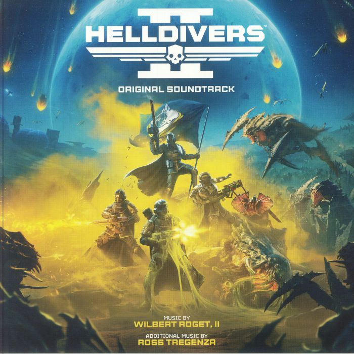 Helldivers II (Soundtrack) - Yellow Vinyl LP vinyl record cover