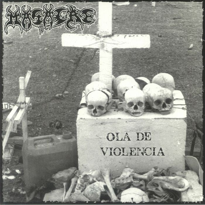 Ola De Violencia - Red Vinyl LP vinyl record cover