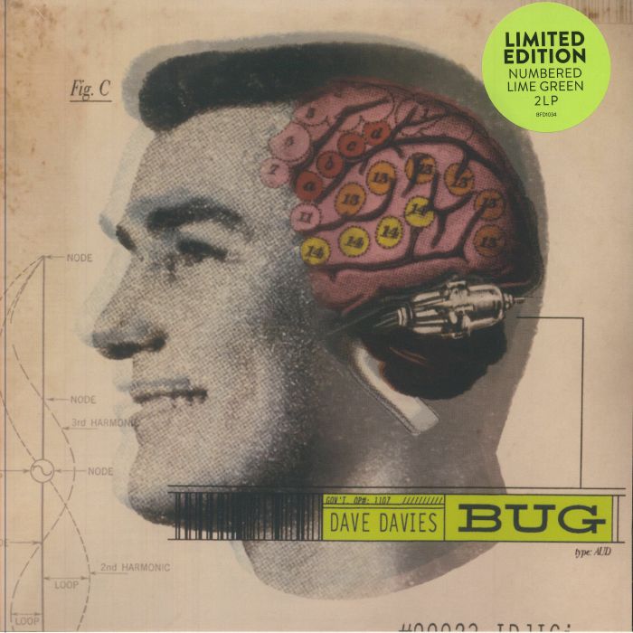 Bug - Limited Edition Lime Green Vinyl 2xLP vinyl record cover