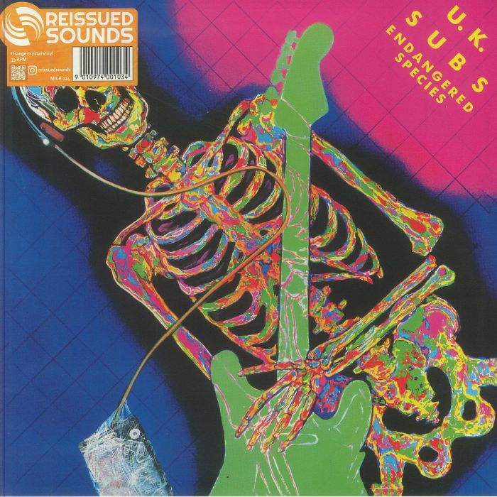 Endangered Species - Orange Vinyl LP vinyl record cover