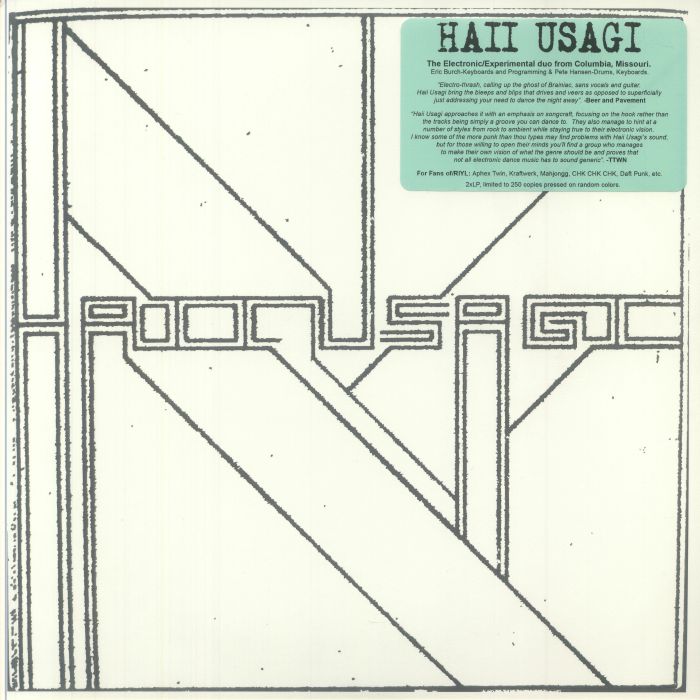 Haii Usagi - Limited Edition Coloured Vinyl LP vinyl record cover