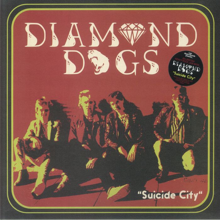 Suicide City - Limited Edition Amber Vinyl LP vinyl record cover
