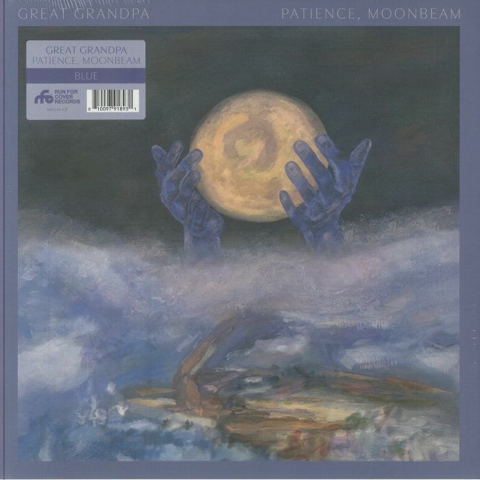 Patience Moonbeam - Limited Edition Blue Vinyl LP vinyl record cover