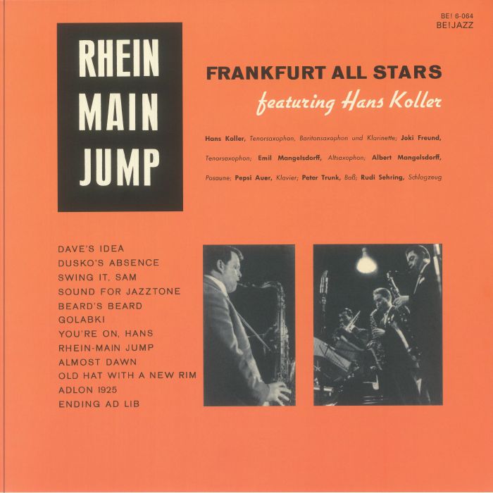 Rhein Main Jump - Limited Edition Vinyl LP vinyl record cover