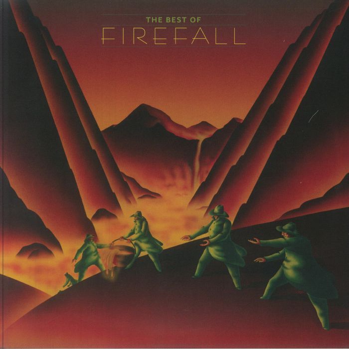 The Best Of Firefall - Limited Edition Blue Vinyl LP vinyl record cover
