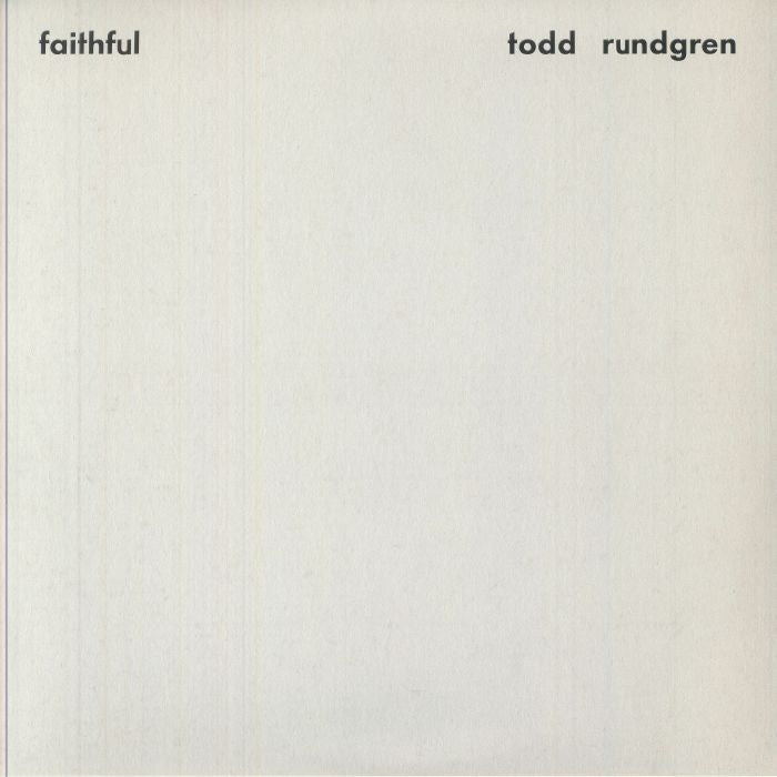Faithful - Limited Edition Yellow Vinyl 2xLP vinyl record cover