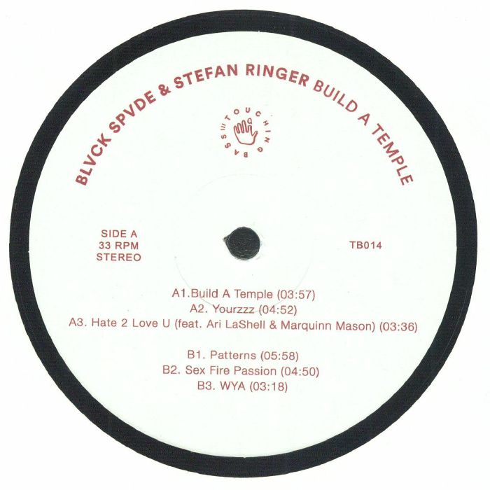 Build A Temple - Vinyl EP vinyl record cover