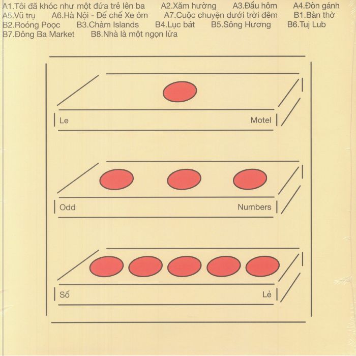 Odd Numbers - Vinyl LP vinyl record cover