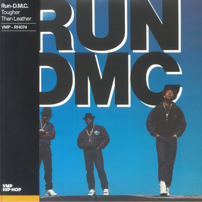 Tougher Than Leather - 35th Anniversary Edition Tri-Coloured Vinyl LP vinyl record cover