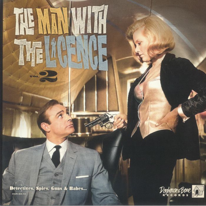 The Man With The Licence Vol 2 - Vinyl LP vinyl record cover