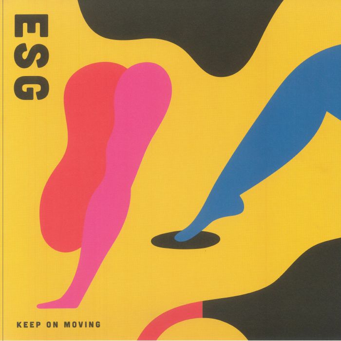 Keep On Moving - Neon Orange Vinyl LP vinyl record cover