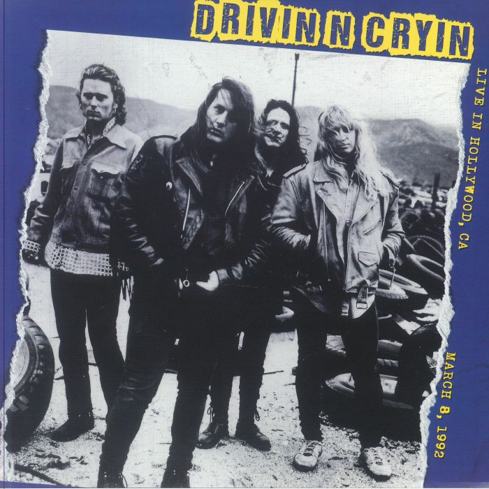 Live In Hollywood March 8 1992 - 2xLP vinyl record cover