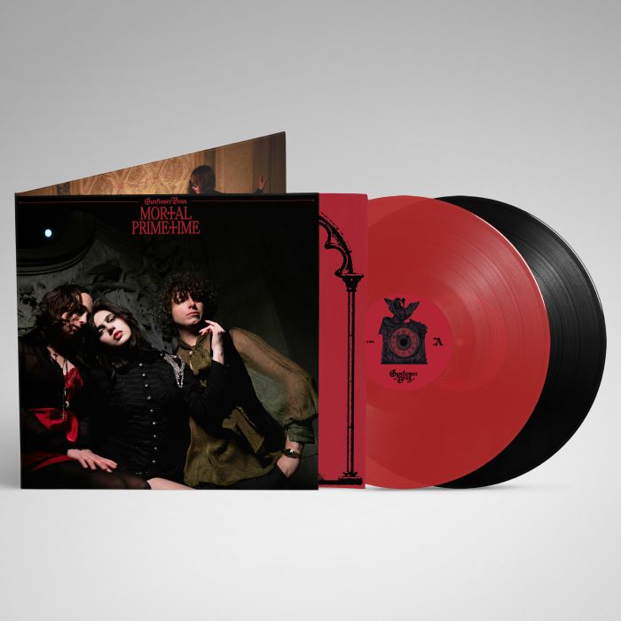 Mortal Primetime - Deluxe Edition Red Vinyl 2xLP vinyl record cover