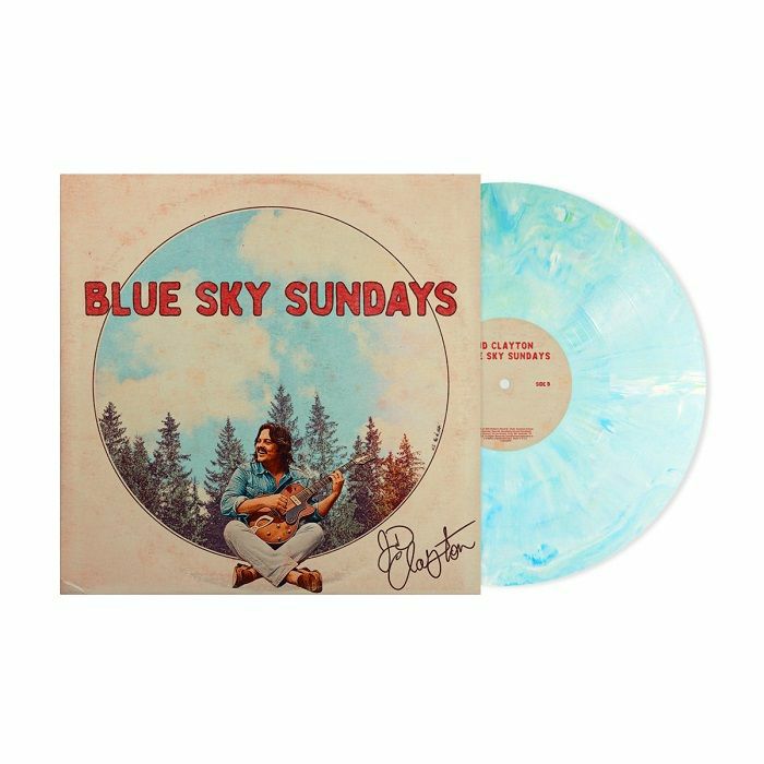 Blue Sky Sundays - Blue Vinyl LP vinyl record cover