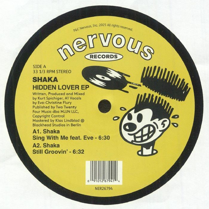 Hidden Lover EP - Vinyl EP vinyl record cover