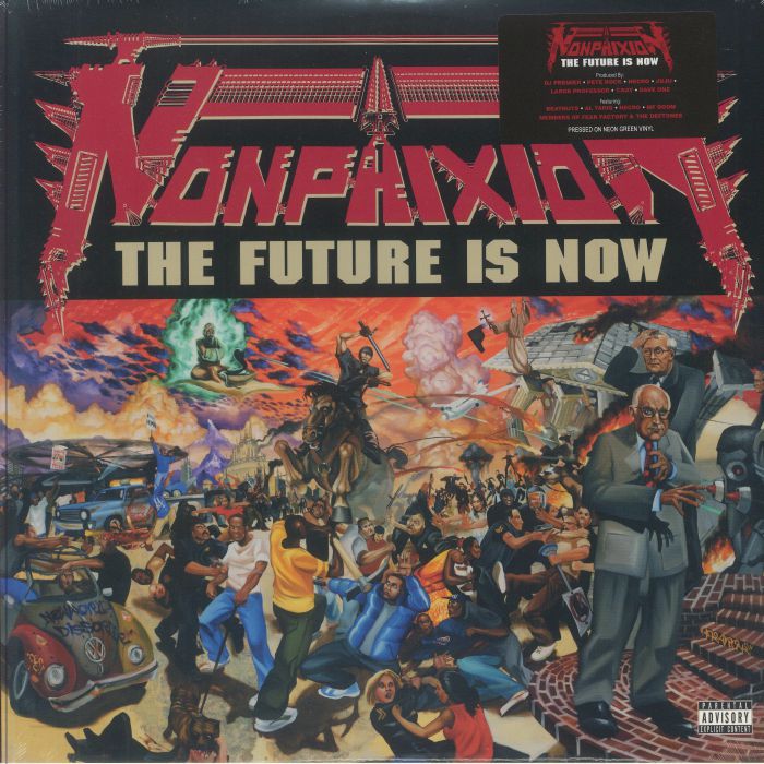 The Future Is Now - Limited Edition Neon Green 2xLP vinyl record cover