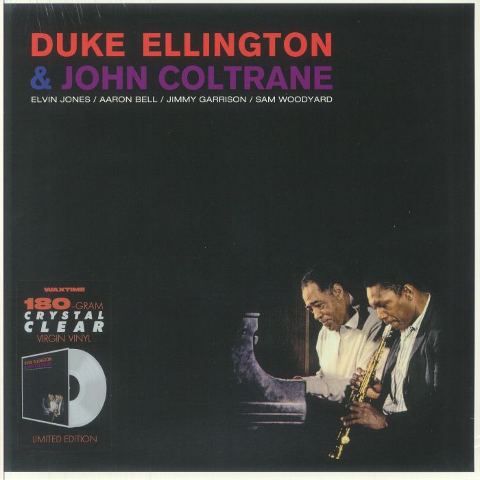 Duke Ellington & John Coltrane (reissue) - Clear Vinyl LP vinyl record cover