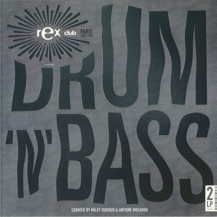 Rex Club Drum N' Bass - 2xLP vinyl record cover
