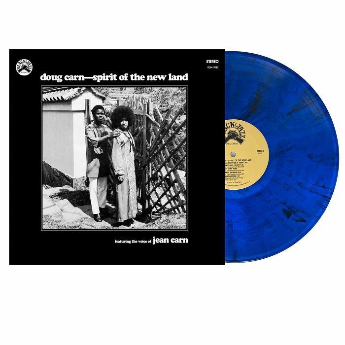 Spirit Of The New Land - Limited Edition Blue & Black Swirl Vinyl LP vinyl record cover