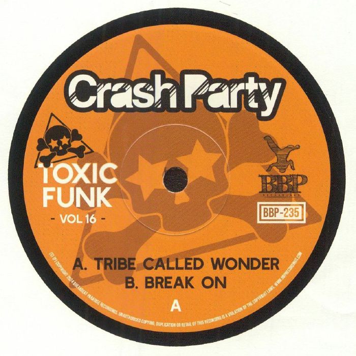 Toxic Funk Vol 16 - Vinyl Single vinyl record cover