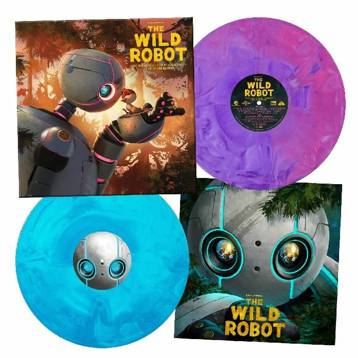 The Wild Robot (Soundtrack) - Limited Edition Roz Marbled Vinyl 2xLP vinyl record cover