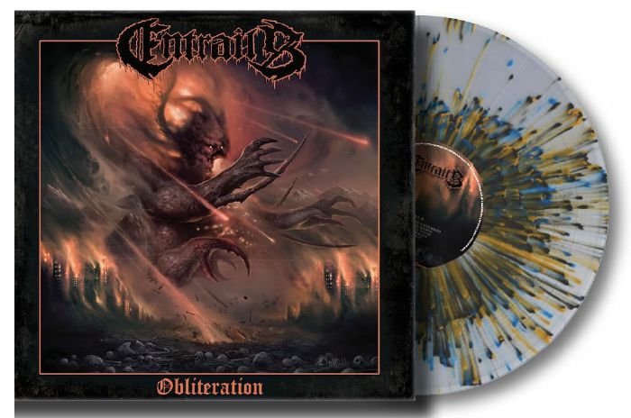 Obliteration - Limited Edition Clear Splatter Vinyl LP vinyl record cover