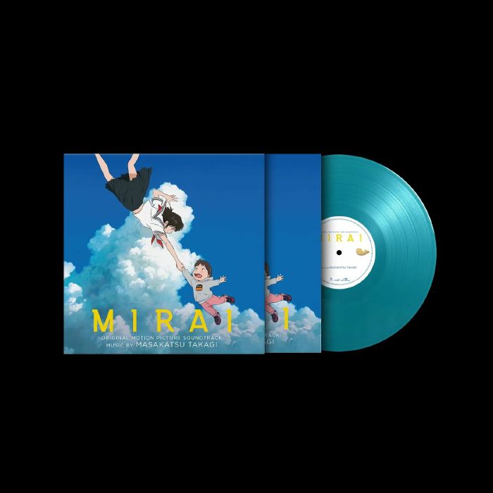 Mirai - Limited Edition Turquoise Vinyl LP vinyl record cover