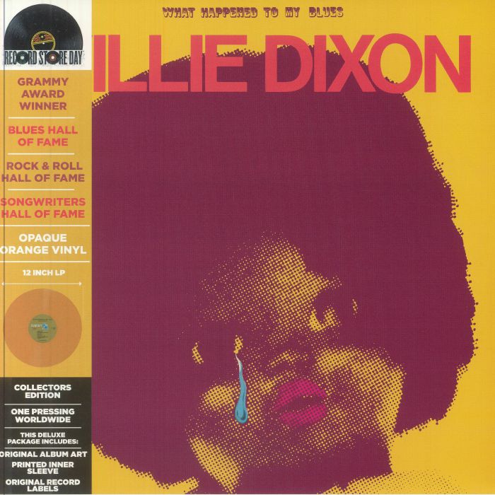 What Happened To My Blues - Limited Edition Orange Vinyl LP vinyl record cover