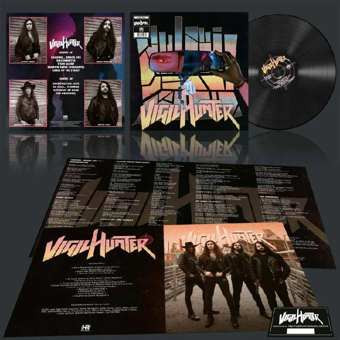 Vigilhunter - Limited Edition Vinyl LP vinyl record cover