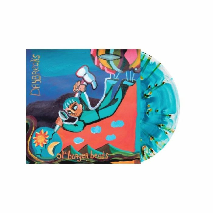 Daybreaks - Blue Splatter Vinyl LP vinyl record cover