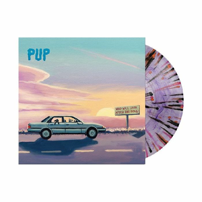 Who Will Look After The Dogs - Limited Edition Splatter Vinyl LP vinyl record cover