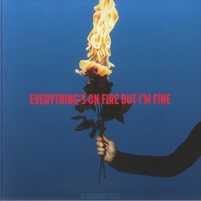 Everything's On Fire But I'm Fine - Red Vinyl LP vinyl record cover